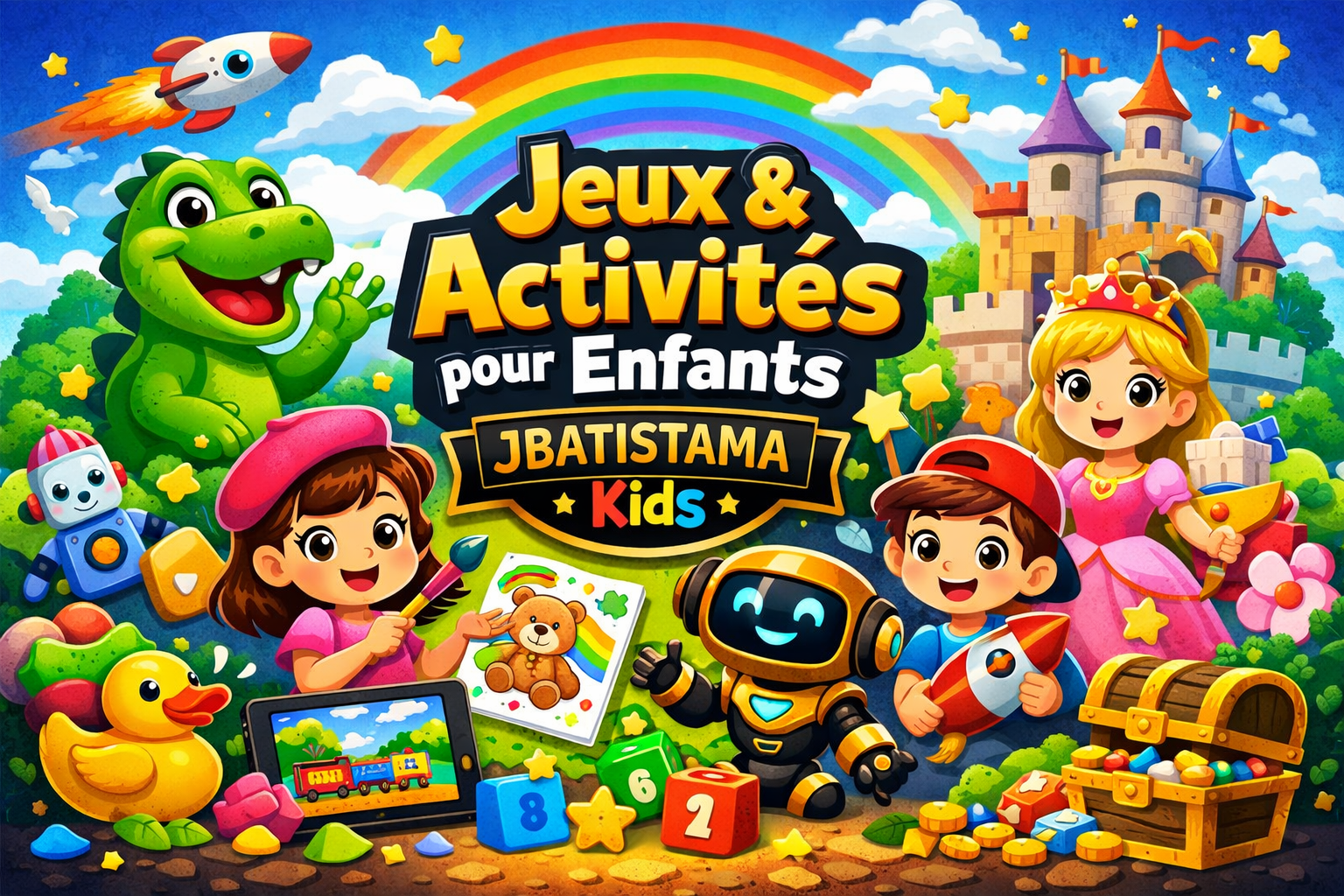 Enfants JBATISTAMA — Dessins Animés